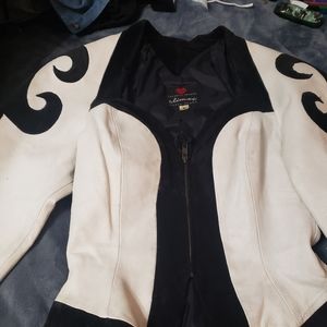 Genuine Leather Suede Jacket with Suede Skirt  My Cousin Vinny